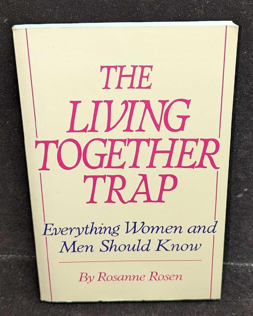 Lot 246: Signed Rosanne Rosen The Living Together Trap Paperback