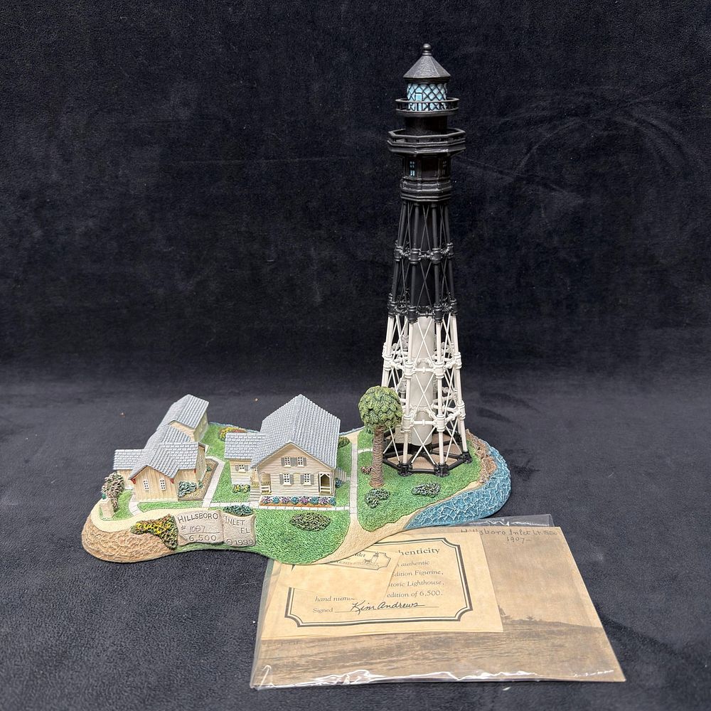 Lot 362: Harbour Lights 225 Hillsboro Inlet Florida Lighthouse Figure