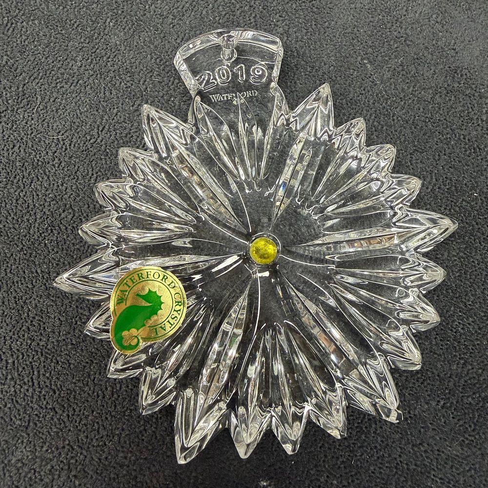 Lot 414: Waterford Crystal Snowflake Wishes Limited Edition Ornament