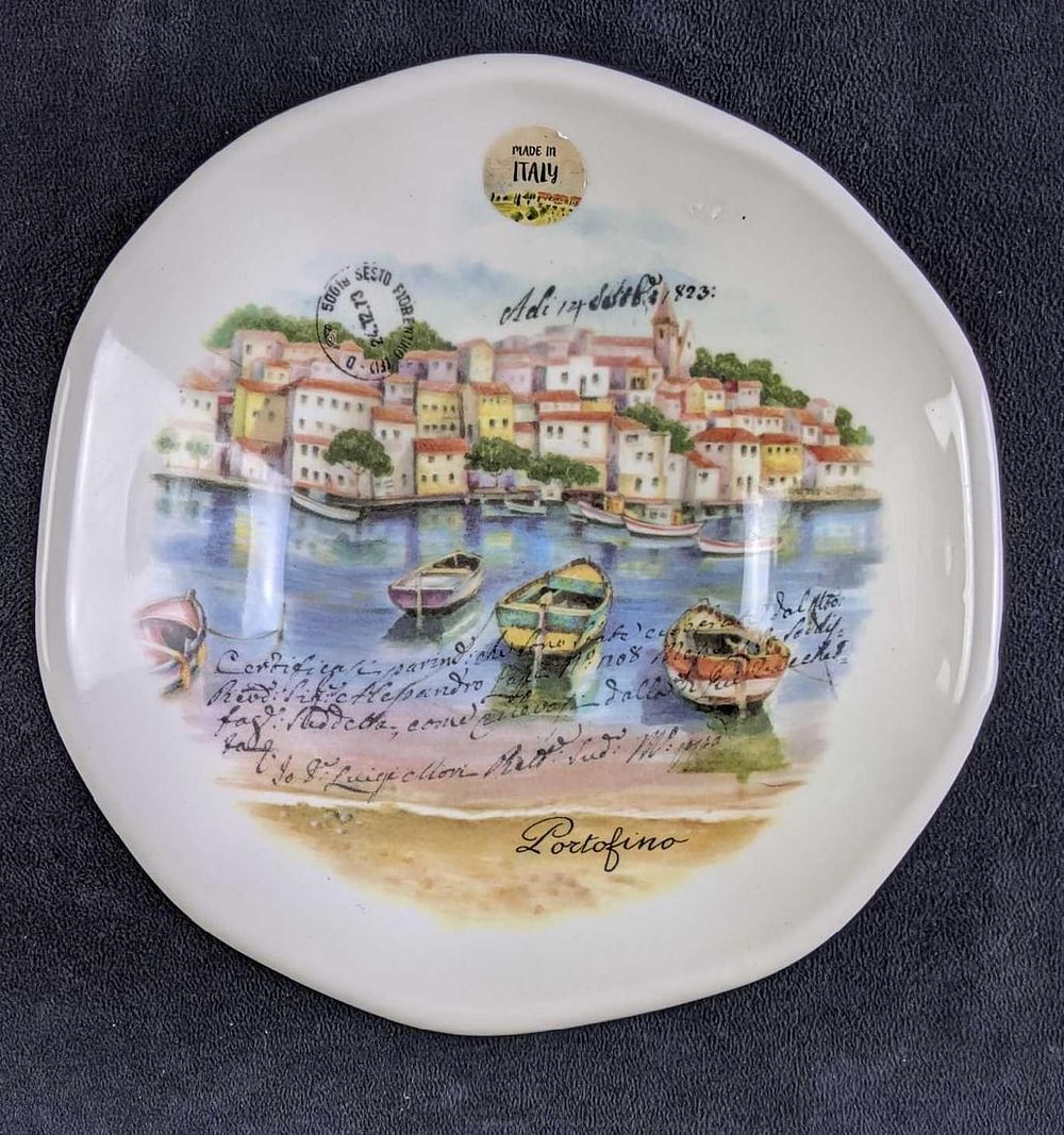 Lot 416: Italian Handmade Bowl Effetti Made in Italy