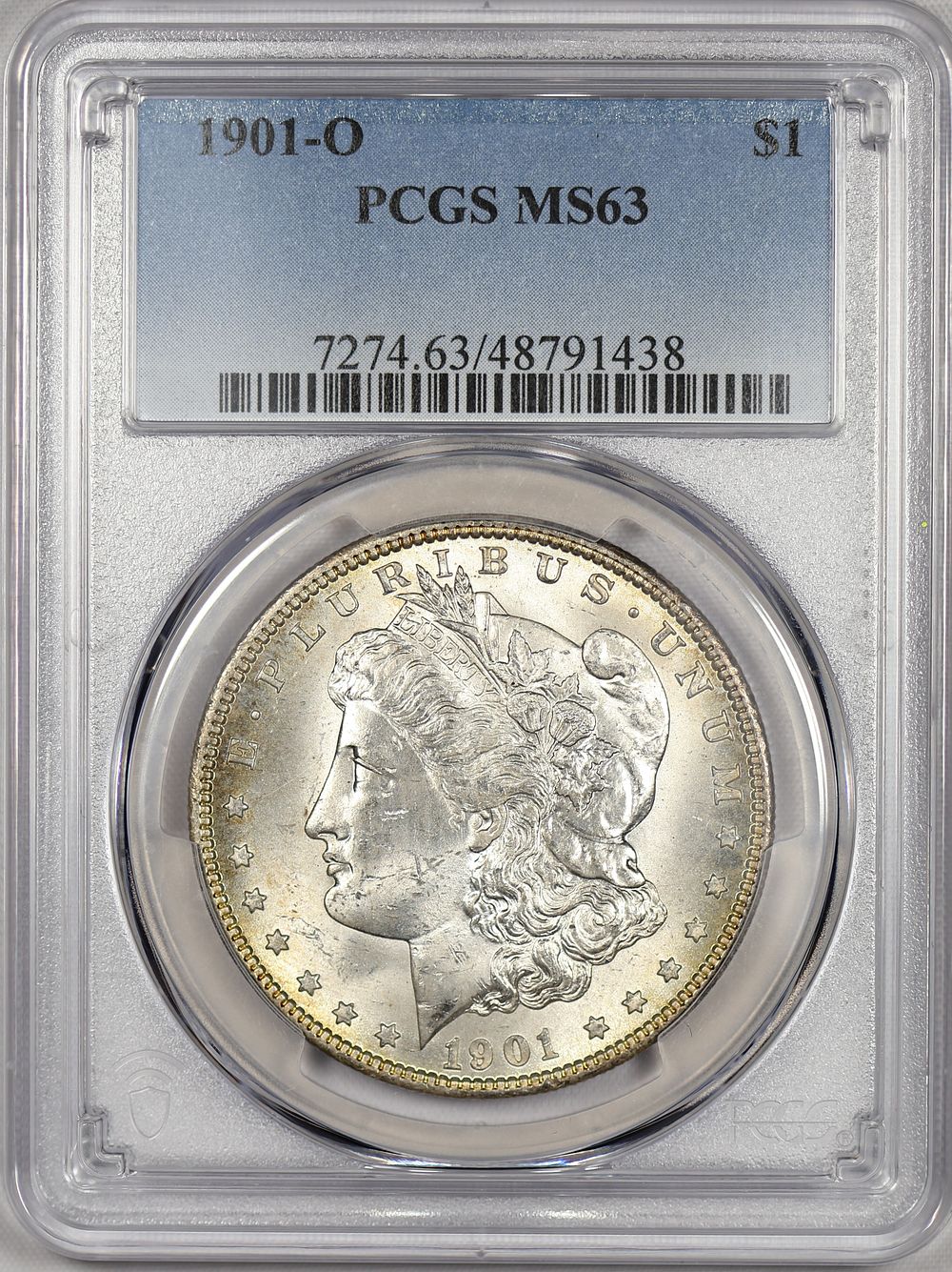Lot 272: 1901 O MS 63 PCGS Morgan Silver Dollar