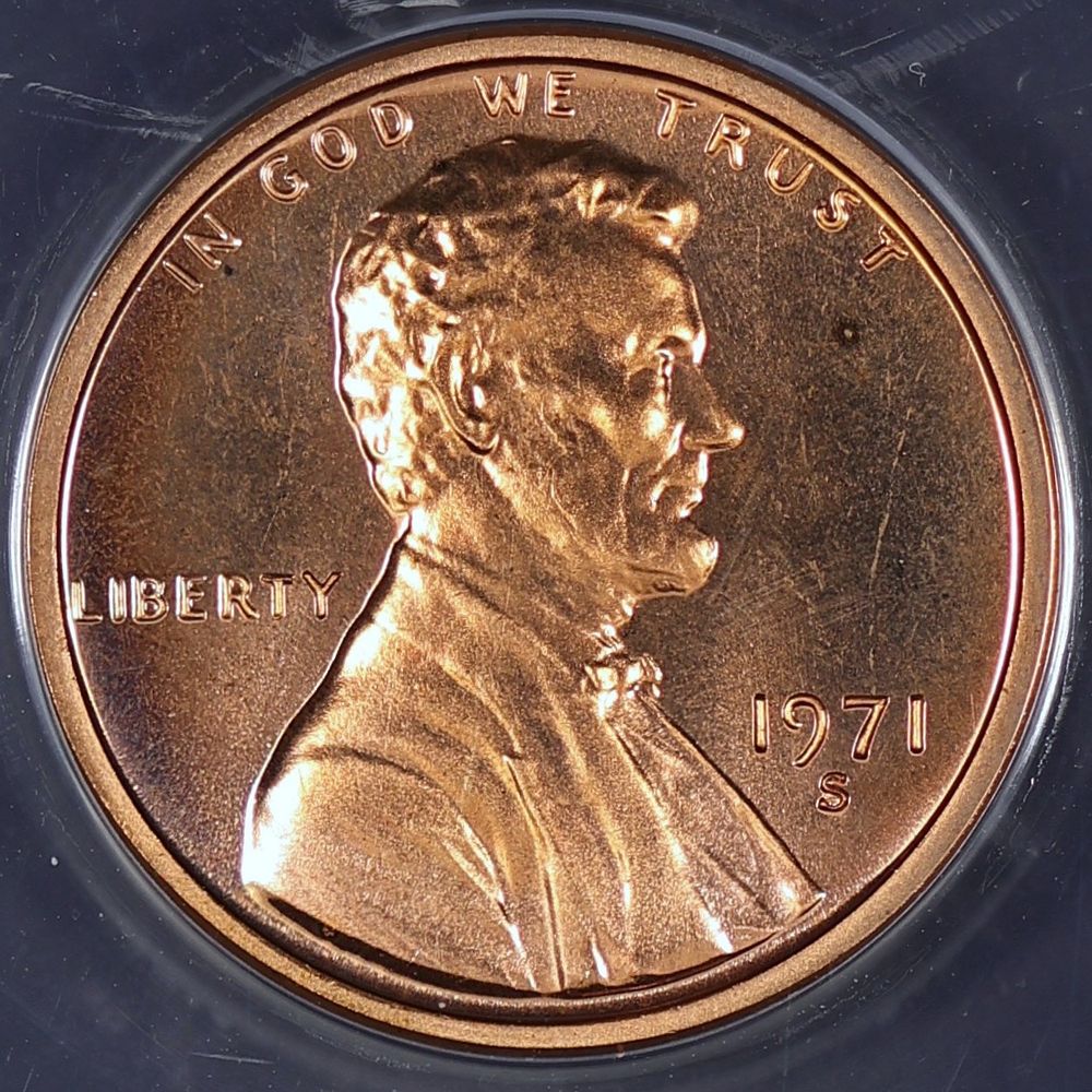1971 S Lincoln Memorial Proof Cent ANACS PF 68. HIGH GRADE!