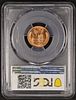 1956 D Lincoln Cent PCGS MS 66 RDImage - 1
