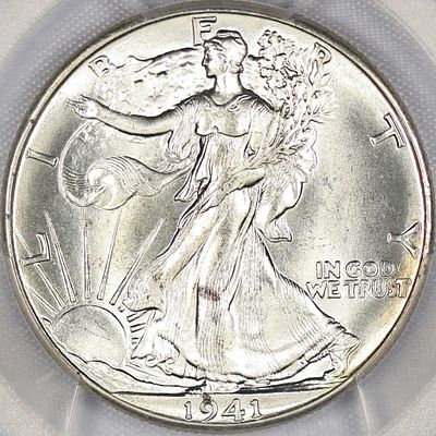 1941 MS 64 PCGS Walking Liberty Half Dollar