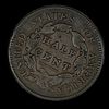1829 VG Classic Head Half Cent Rotated DieImage - 1