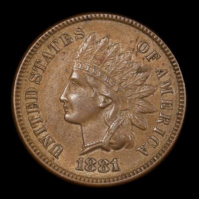 1881 Indian Head Cent Penny