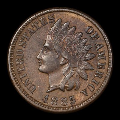 1885 Indian Head Cent Penny