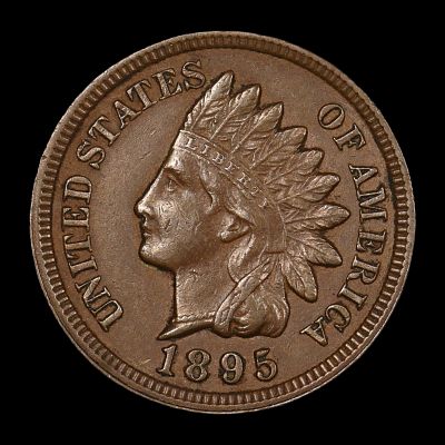 1895 Indian Head Cent Penny