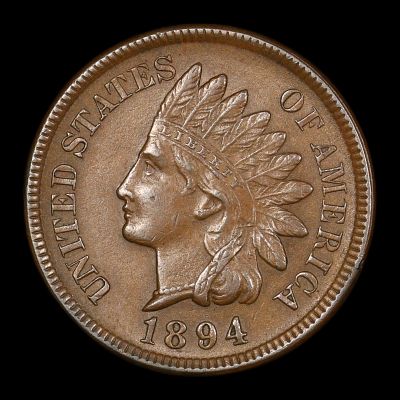 1894 Indian Head Cent Penny