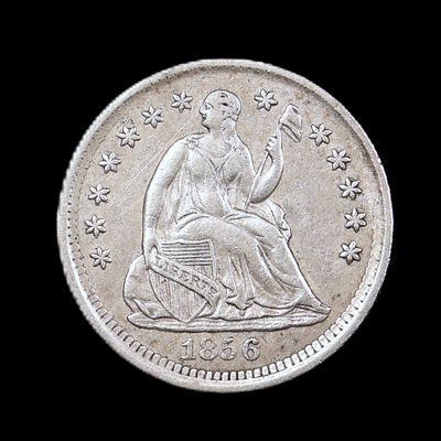 1856 Seated Liberty Half Dime H10c Silver