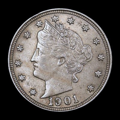 1901 Liberty V-Nickel Lustrous!
