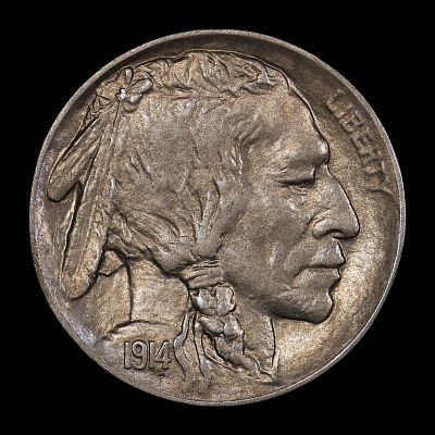 1914 Buffalo Nickel STUNNER. Gorgeous extremely high grade example with light-attractive toning.