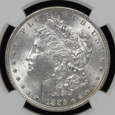 1885 Morgan Silver Dollar NGC MS-62