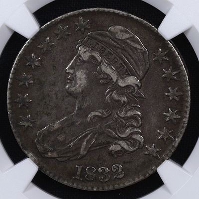 1832 Capped Bust Half Dollar NGC XF-40
