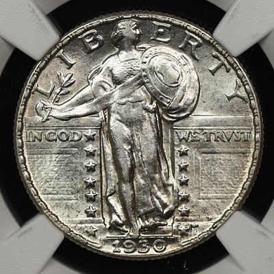 1930 Standing Liberty Quarter NGC AU-58