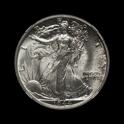 1944 Walking Liberty Silver Half NGC MS 64. (DZSD) 1944 Walking Liberty Silver Half NGC MS 64