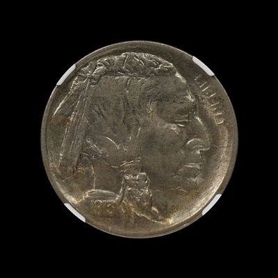 1913 S Buffalo Nickel NGC AU 58 Type 2 SEMI KEY. (GOPA) Far and away the most valuable mintage 