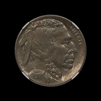 1914 S Buffalo Nickel NGC AU 58. (ZSNT) The Lampasas Collection contains over a complete set of 