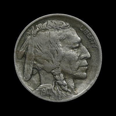 1917 D Buffalo Nickel XF+/AU CHOICE Better Date. (WRZA) Great, affordable lightly circulated example.