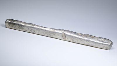 Платёжный слиток. Гривна литовского типа (с одной насечкой). Западнорусские земли и Великое 