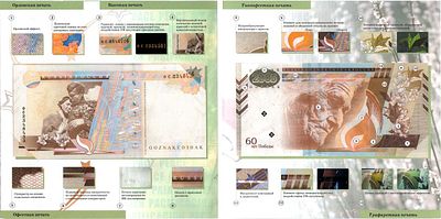Презентационная банкнота. 60 лет Победы в Великой Отечественной войне 1945-2005 гг. ГОЗНАК. Сери 