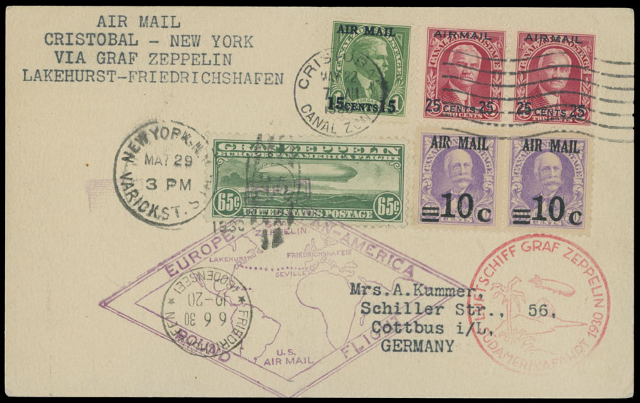 RARITAN STAMPS, Inc. | Auction 105-1 | Worldwide Air Post Stamps and Postal History, Philatelic Rarities of the World, Part 1