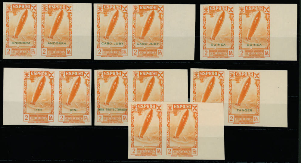 Lot 195: Worldwide Aerophilately - Spain and Colonies