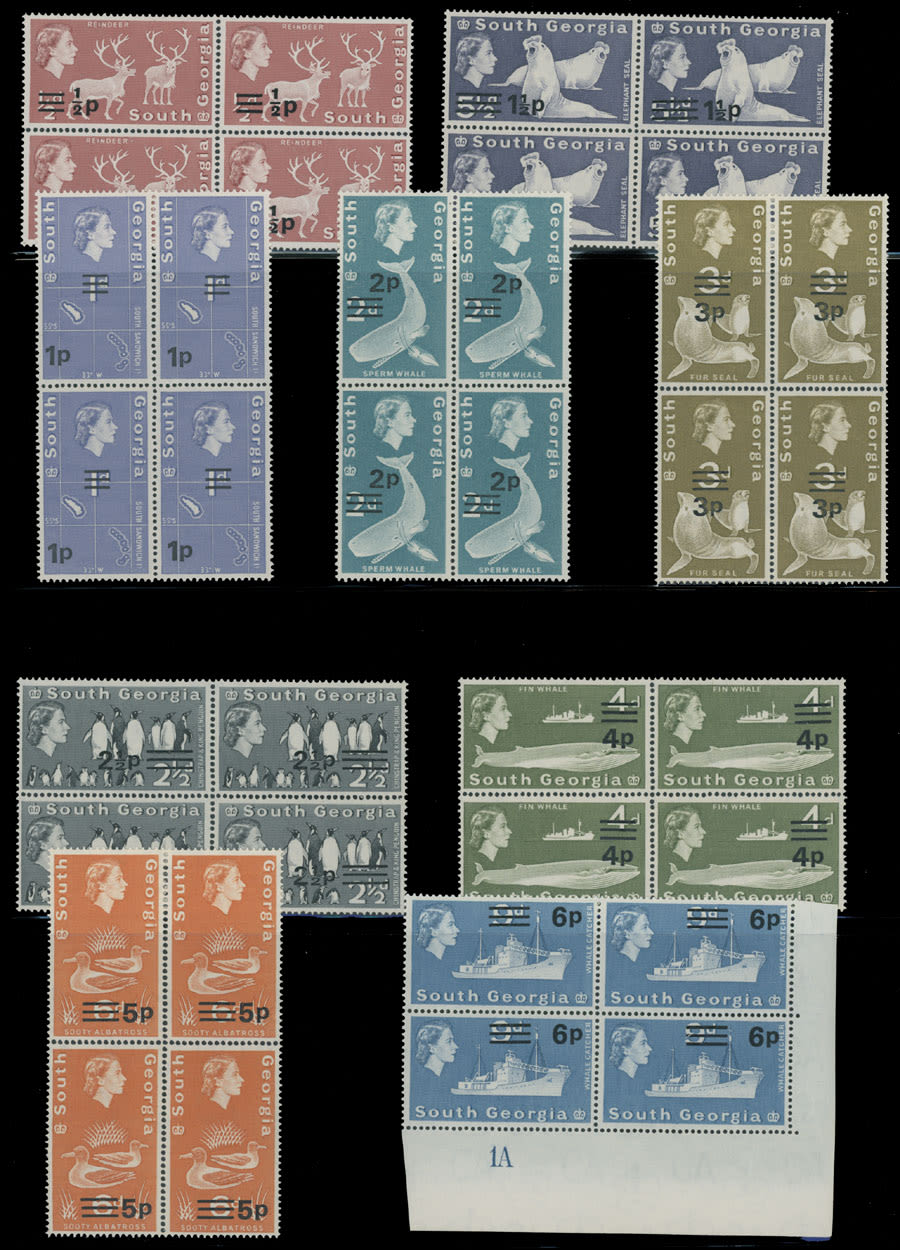 Lot 472: British Commonwealth  - Falkland Islands Dependencies -South Georgia