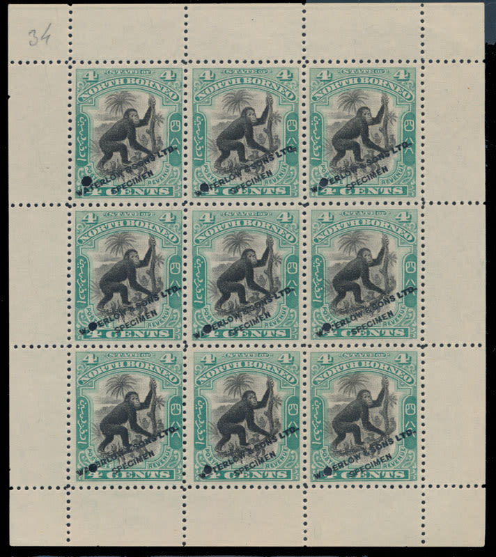 Lot 525: British Commonwealth  - North Borneo