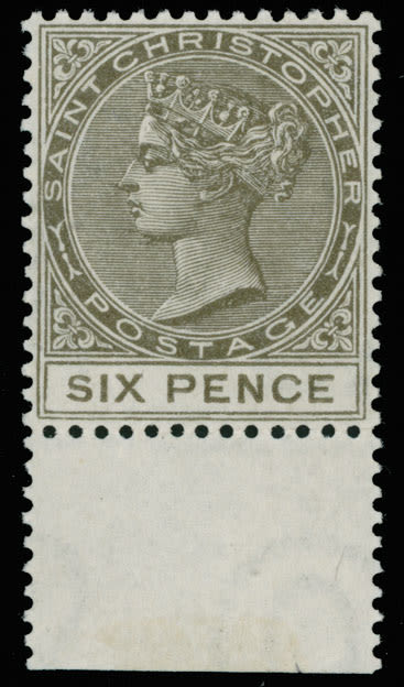Lot 554: British Commonwealth  - Saint Kitts-Nevis - Saint Christopher