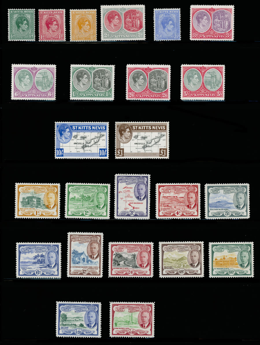 Lot 558: British Commonwealth  - Saint Kitts-Nevis