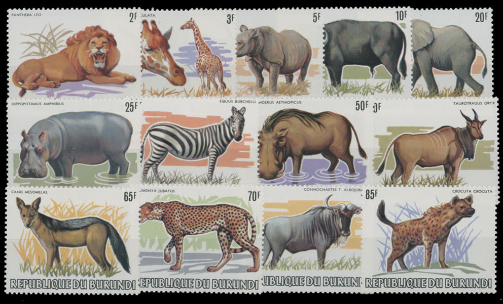 Lot 617: Belgian Colonies - Burundi