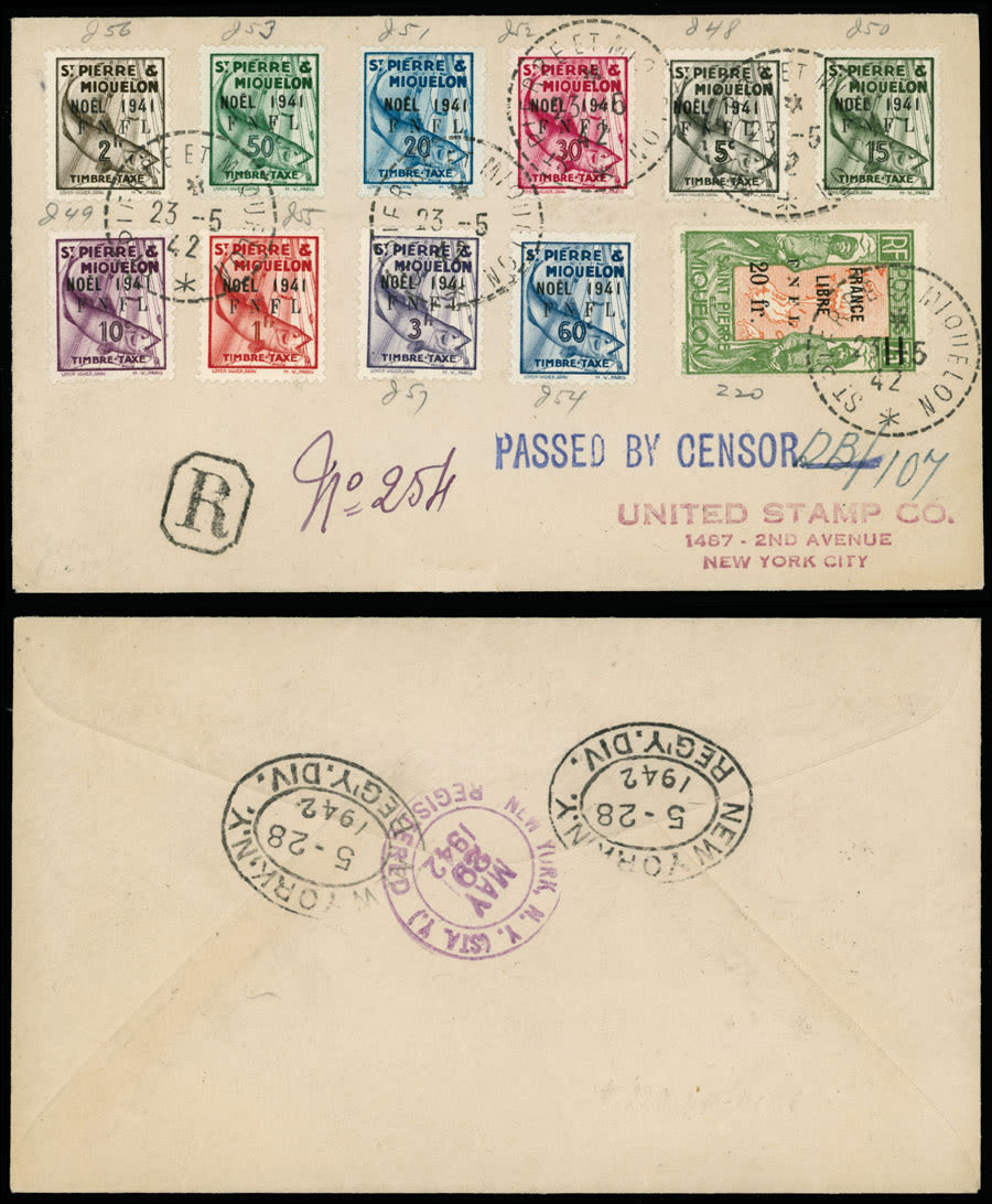 Lot 656: French Colonies - Saint Pierre and Miquelon