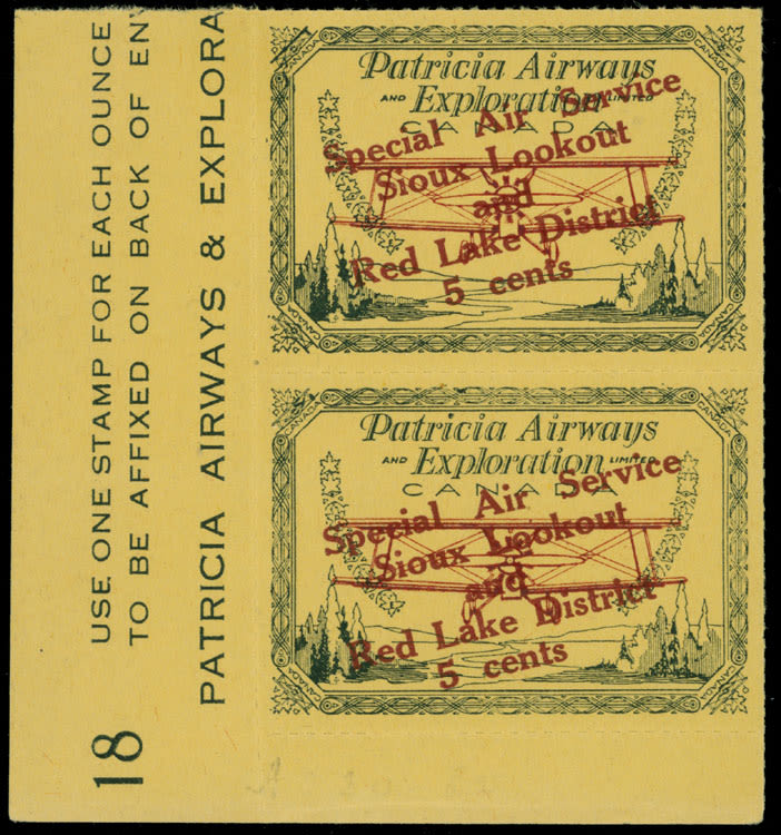 Lot 202: British Commonwealth - Canada - Air Post Semi-Official Issues