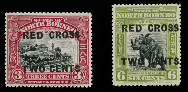 Lot 396: British Commonwealth - North Borneo - Semi - Postal issues