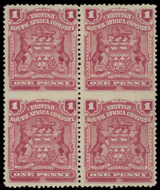 Lot 401: British Commonwealth - Rhodesia  - British South Africa Company