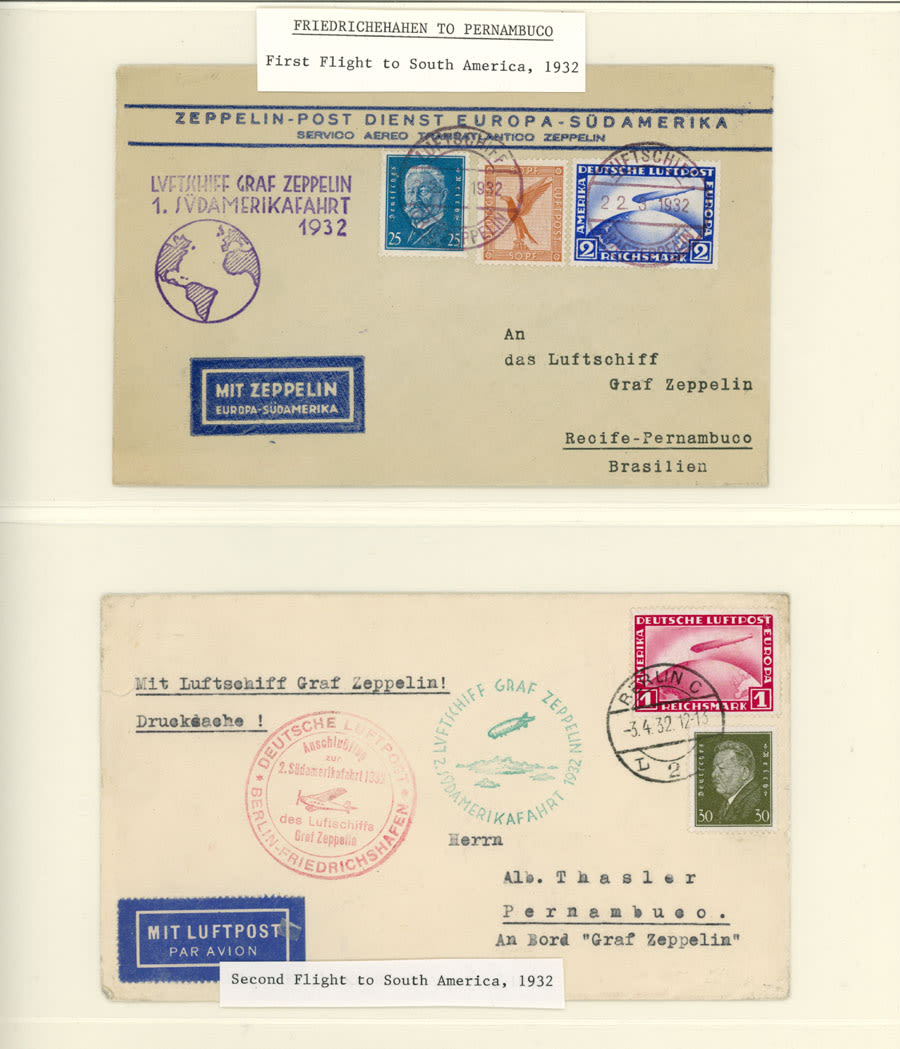 Lot 646: Germany  - Zeppelin Flights