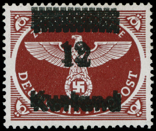 Lot 692: German Occupation of the World War II - Kurland