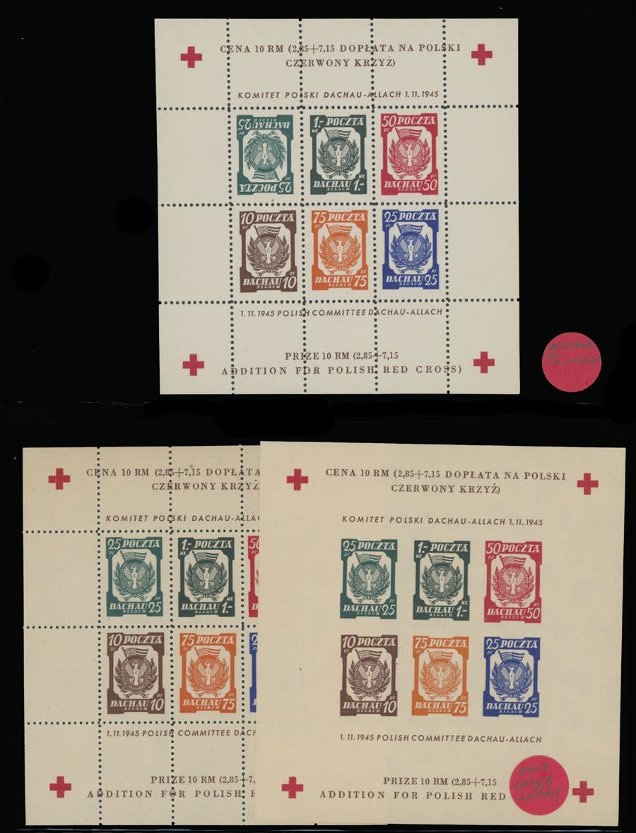 Lot 932: Poland During the World War II - Dachau - Allach