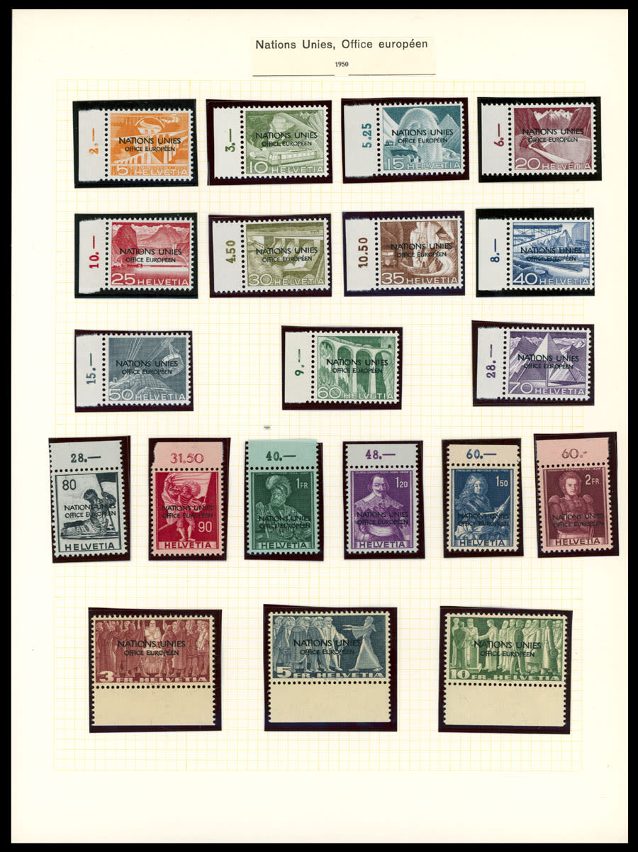 Lot 1471: Switzerland  - United Nations