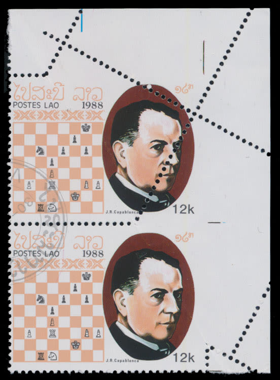 Lot 1564: Worldwide Topical issues - Chess - Laos