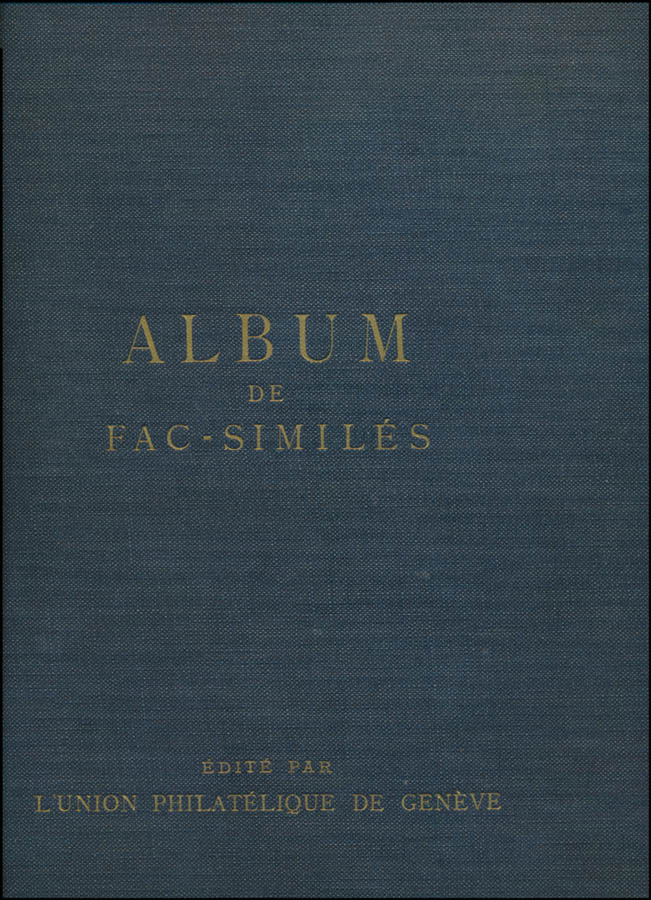 Lot 1567: Intact Fournier Forgeries Album