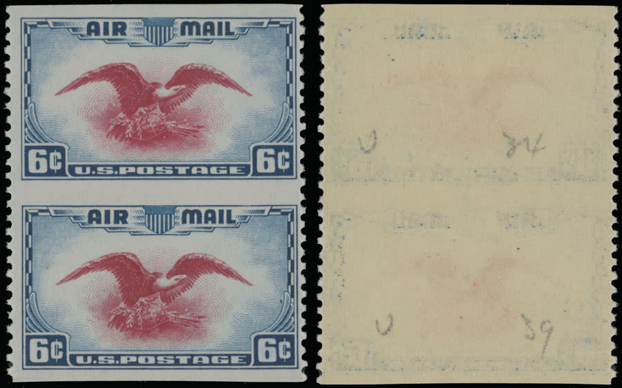 Lot 276: United States  - Air Post stamps