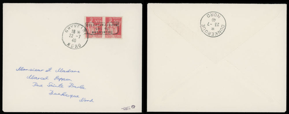 Lot 658: German Occupation of the World War II - Dunkirk