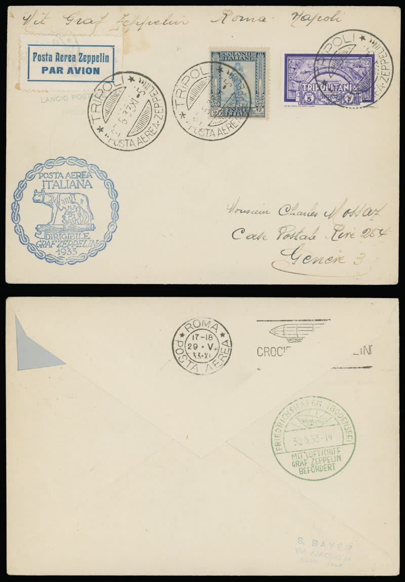 Lot 1345: Zeppelin Flights - Tripolitania