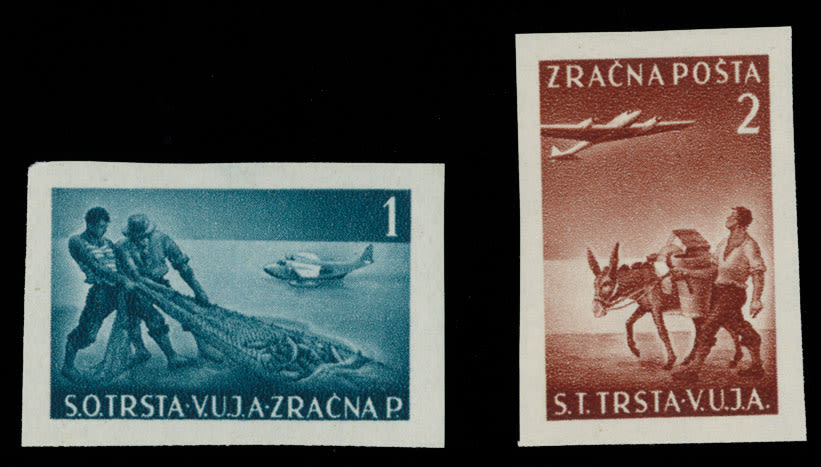 Lot 155: Worldwide Pioneer Flights - Yugoslavia - Trieste (Zone B)