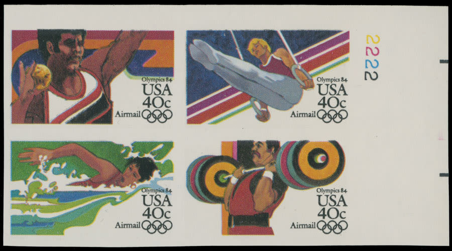 Lot 276: United States  - Air Post stamps and covers