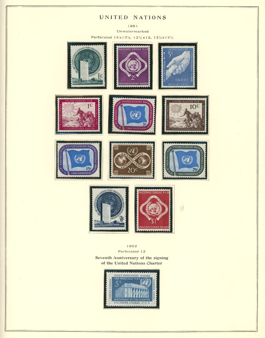 Lot 288: United States  - United Nations