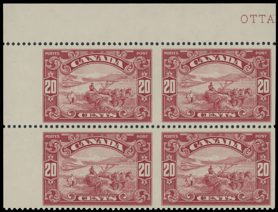 Lot 426: British Commonwealth  - Canada - King George V Scroll issue