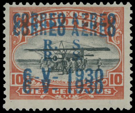Lot 703: Bolivia  - Air Post stamps